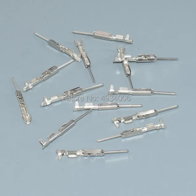 Worldgolden Hot sale 10/20/30pcs/lot 0.6MM male crimp terminals replcement pins of 963715-1 for bmw,vw,toyota