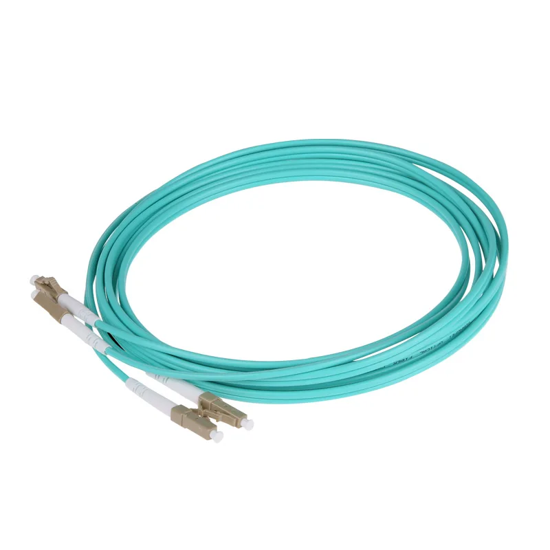 50Pair Fiber Optic patch cord LC LC Multimode Duplex mm OM3 10 Gb50/125 dx 1 3 5 10 20 100m meters Ftth Wholesale custom made