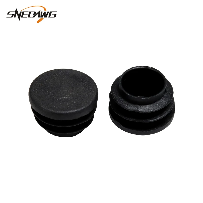 2pcs Inside Plug Cover Plugging PE/PVC Cover Decorative Round Hole Plug for Outer Diameter 25mm/32mm Tube Pipe Plug