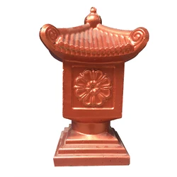 Home Villa Garden plastic Mould Concrete Calliopsis Pagoda Statue Molds