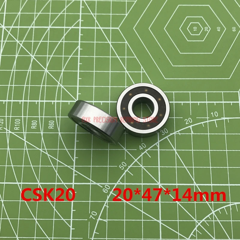 

Csk20 One Way Bearing Clutches 20*47*14mm ( 1 Pcs) Without Keyway Ckk20 Csk6204 Free Wheel Clutch Bearings Csk204