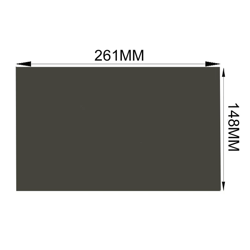 

Free Shipping!!! New 12.1" Wide 135 degree Matte 261M*148MM Polarized LCD Film Sheet for tft Laptop LCD LED Screen Panel