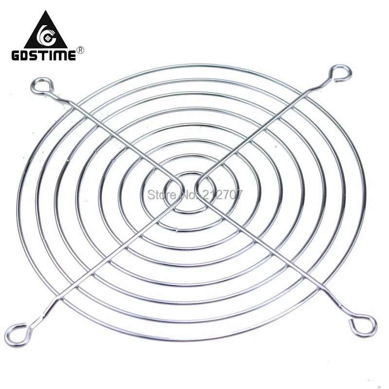 2PCS Gdstime 12CM Metal Steel Cover Protective Net Filter Guard Fan Grill 120mm x 120mm