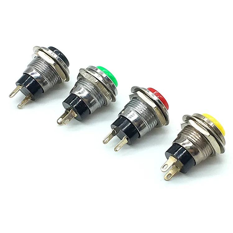 5pcs 12mm 2pin momentary push button switch Non-locking switch DS-318