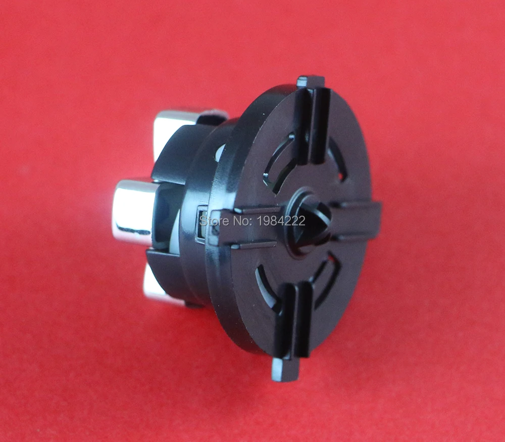 10 unids/lote botón cruzado cromado plateado gris con Base negra que transforma el botón DPAD D-Pad para controlador XBOX 360