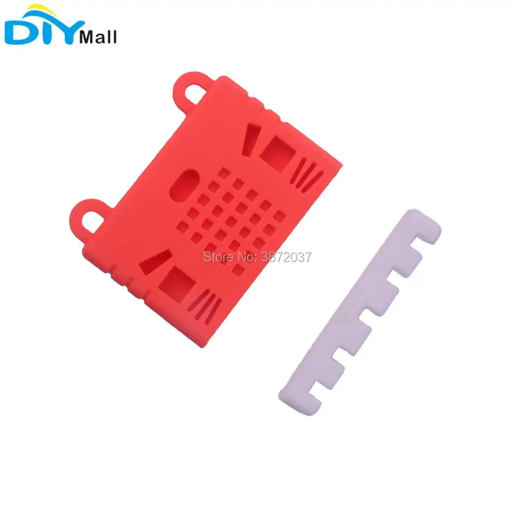 Per BBC Micro:bit custodia protettiva per Microbit custodia morbida in Silicone rosso
