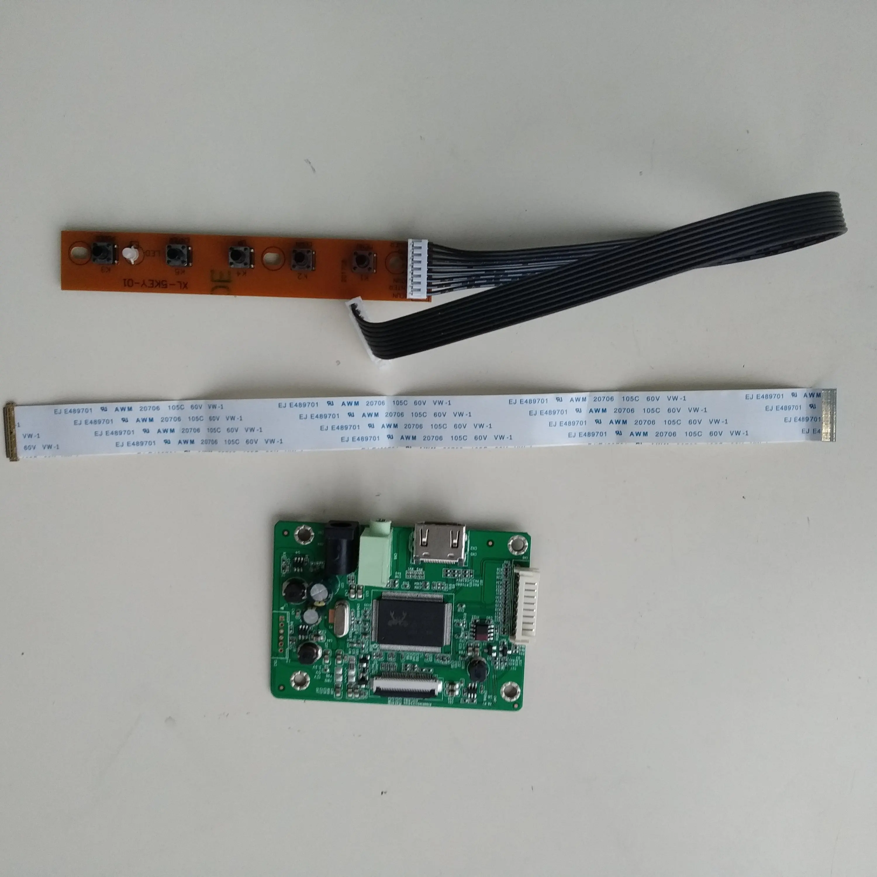 Lcd Edp Led Edp Controller Driver Board Kit 30pin Voor VVX10F087J00 1920X1080 Panel Monitor Card