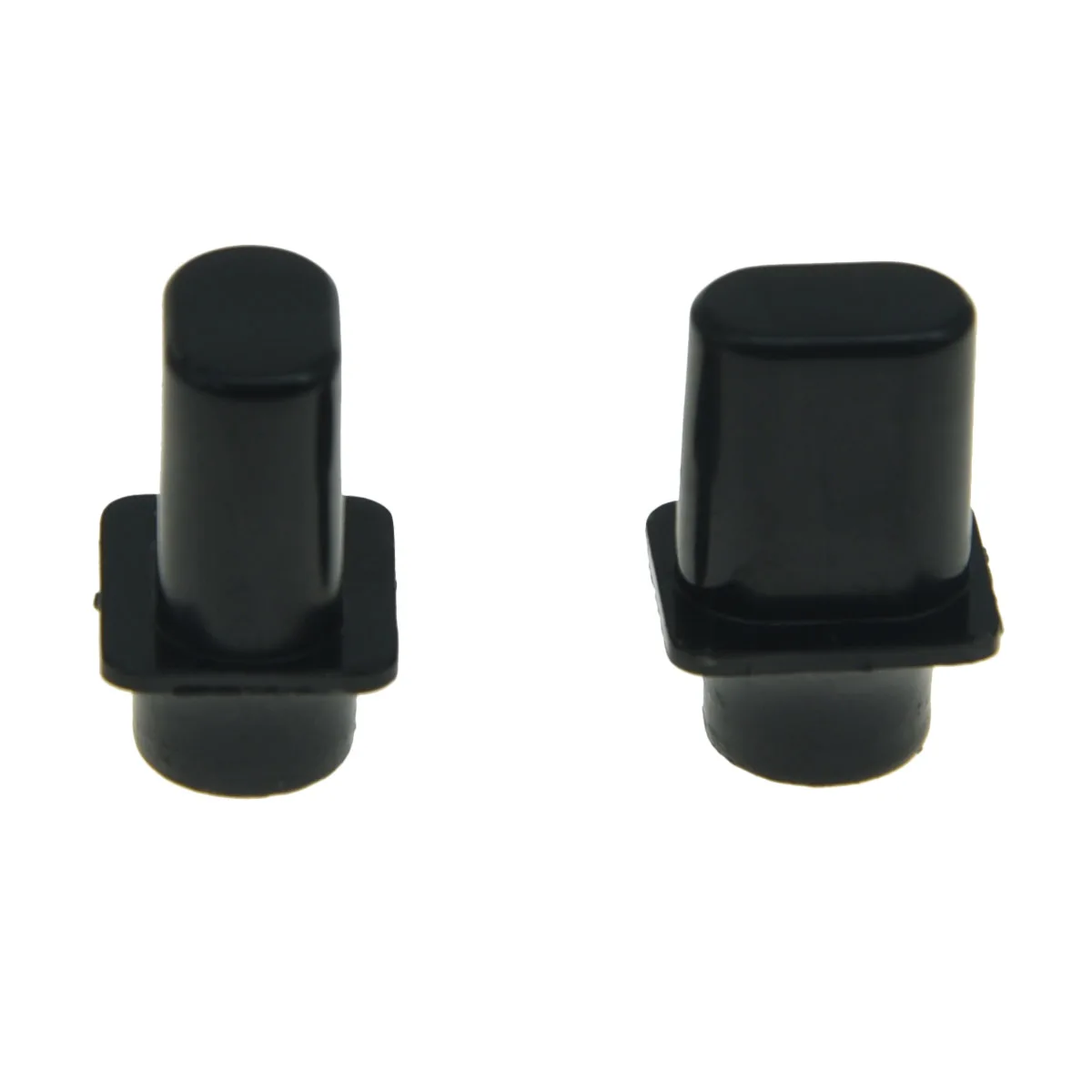 KAISH Pack of 2 Vintage Top Hat Switch Tip 3 Way /4 Way Pickup Selector Switch Knobs for U.S. Tele/Telecaster Black/Ivory/White