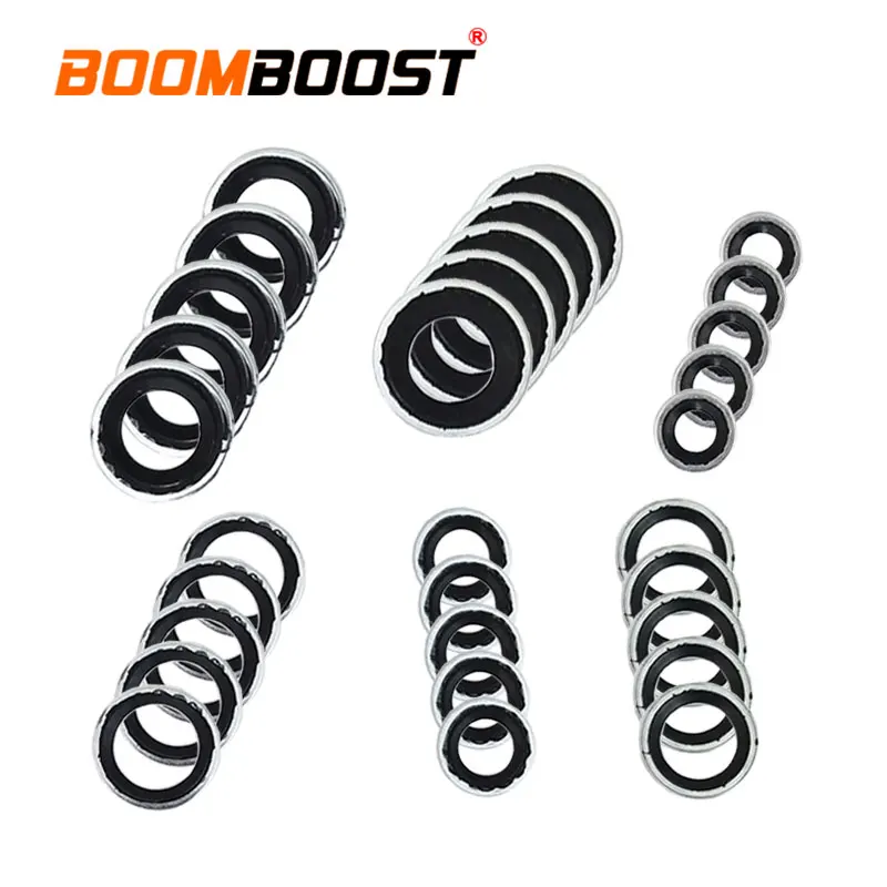 O Ring Assortment Repair Tool Sealing Gasket Washer Set 30pcs Air Conditioner Pump Washer A/C Compressor