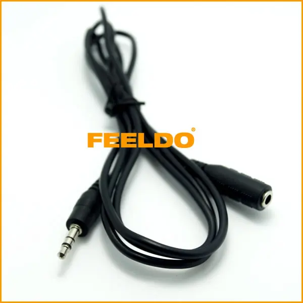 FEELDO 1Pc Stero 3.5mm Male to 3.5mm Female Audio Extension Cable #3827