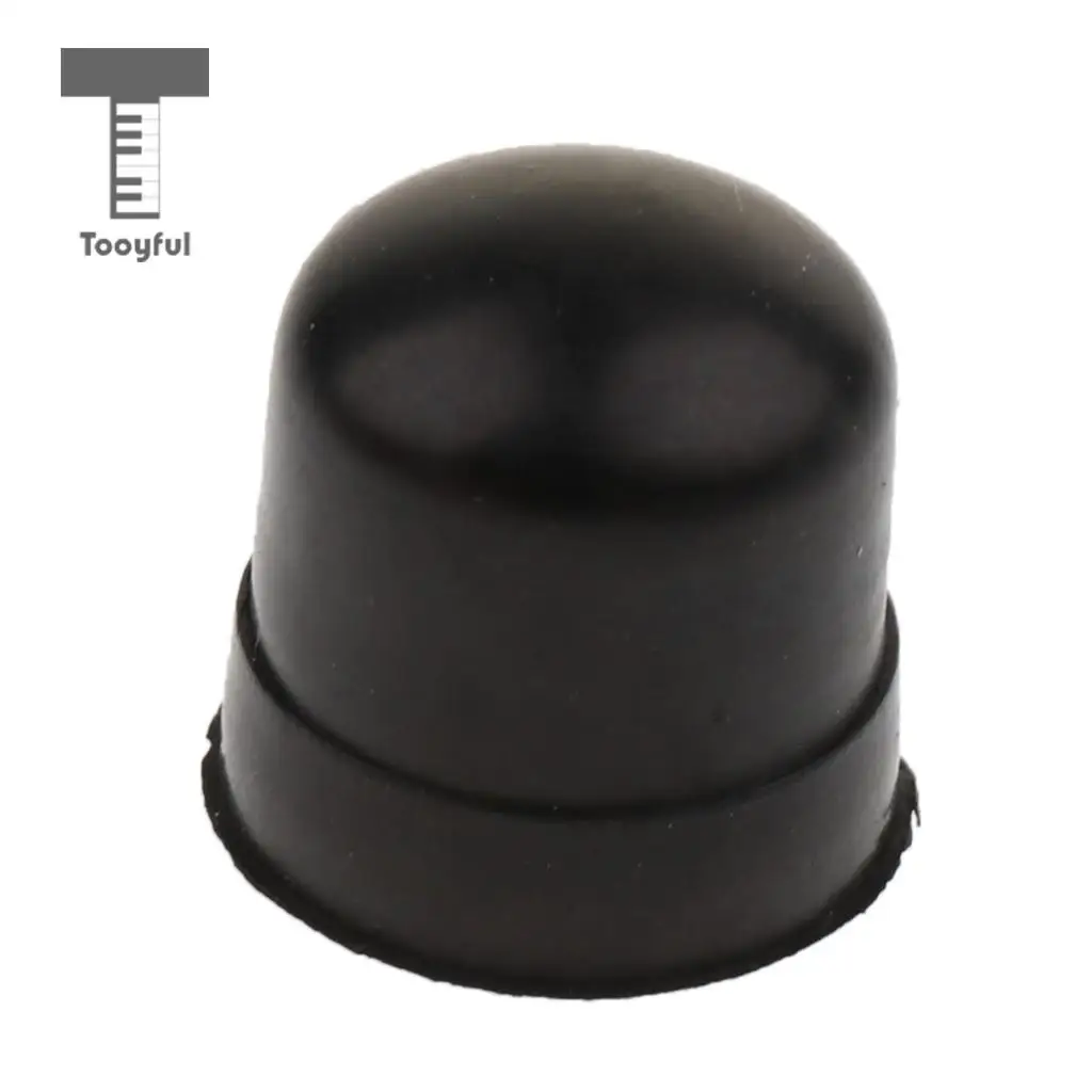 20 Pcs Silicone Trombone Slide Bow Rubber End Tip Bumper for Trombone Brass Instrument Repair Accessories Black