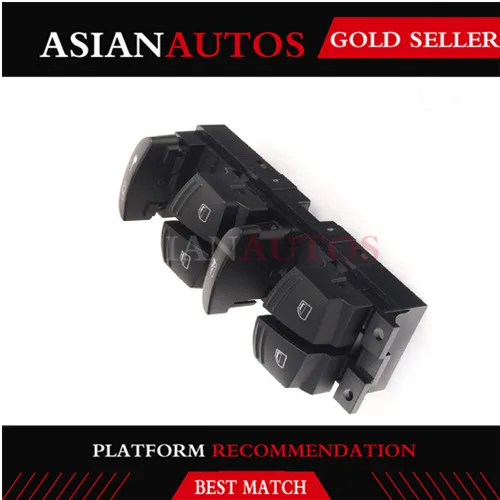 Electric Power Window Master Control Switch Assembly for Porsche Cayenne Macan Panamera 911 Cayman