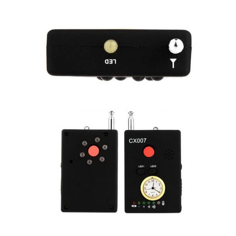 Multi Draadloze Radio Wave Rf Signaal Detector Gsm Apparaat Scanner Super Mini Camera Lens Finder Probe Laser Golflengte Van 940nm