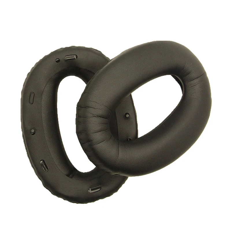 Almohadillas de cuero para auriculares SONY WH1000XM2 WH-1000XM2 MDR 1000X, 1 par