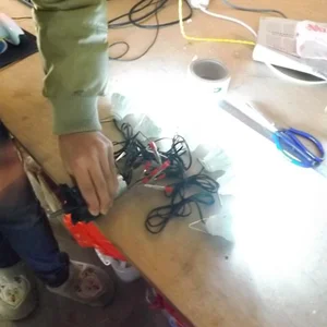 Miniaturwindhydraulikgenerator, Kurbel, manueller Dynamotmotor, W/Faust, Notfallergie, Dynamo -Motor, DC 6V, 12V, 24 V 12 Hauptverkaufs -Eolic -Generator -Kit - №11