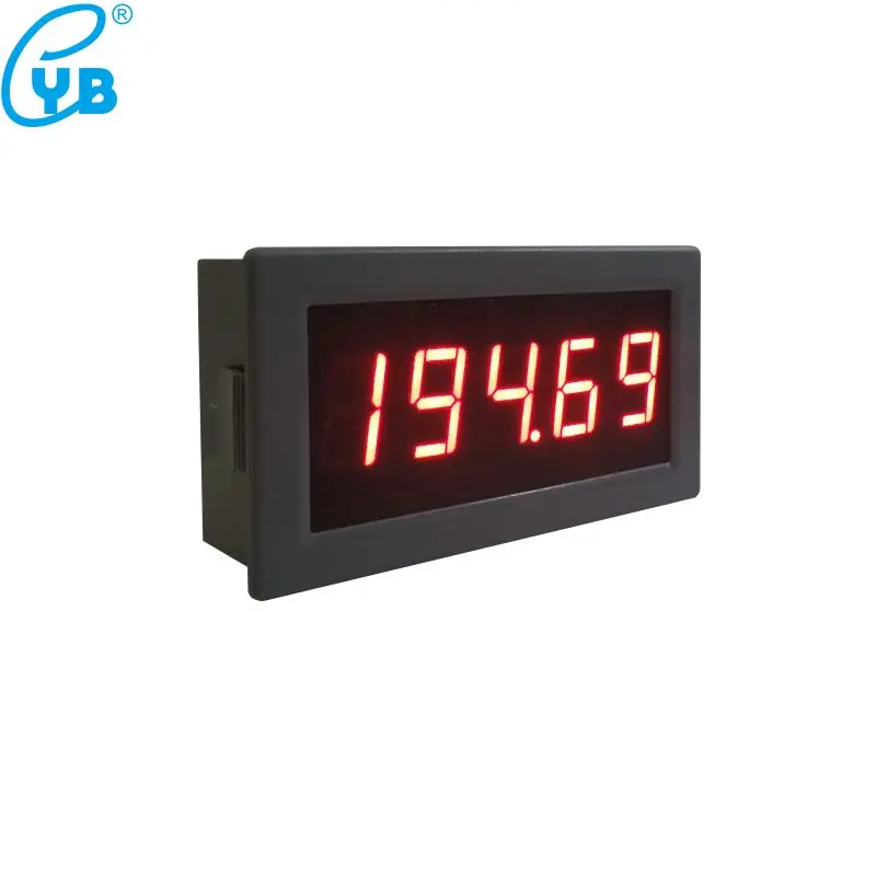 YB5145B LED Digital DC Voltmeter 4 1/2 Voltage Meter Display Tester DC200mV/2V/20V/100V/200V/300V/500V/600V 4.5 Volt Panel Meter