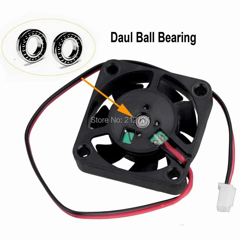 100 pieces  Gdstime Ball Bearing 5V 40mm 4cm Cooling Fan 40mm x 40mm x 10mm Computer Cooling Cooer Fan PC Laptop Fan Cooler