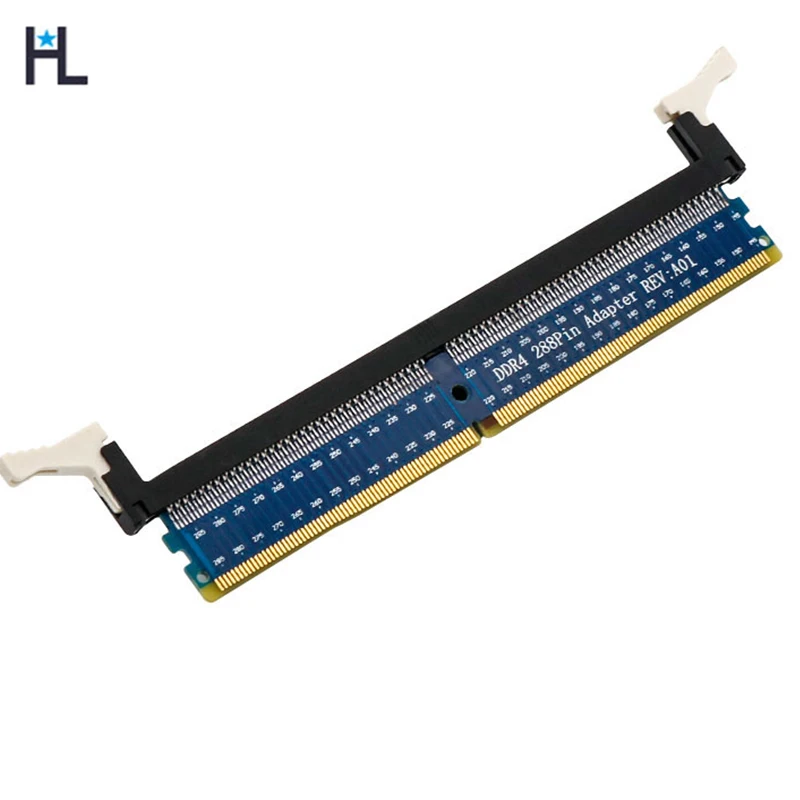 

HL DDR4 288Pin Adapter DDR4 memory test protection card DDR4 adapter for desktop PC