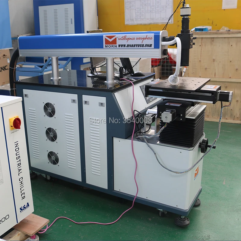 Fabriek prijs automatische laser lasmachine lasser CCD Monitor voor carbon staal en roestvrij stalen materialen