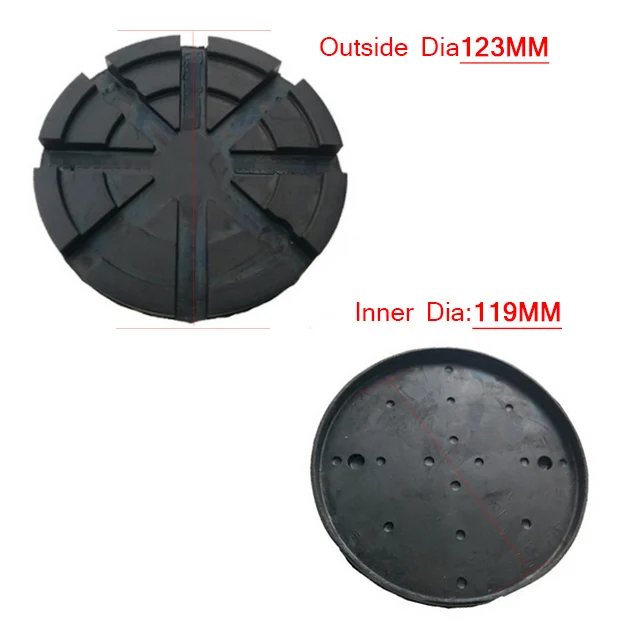 4pcs/lot Round Black Rubber Arm Pads for BendPak / Danmar 2-Post Car Lift