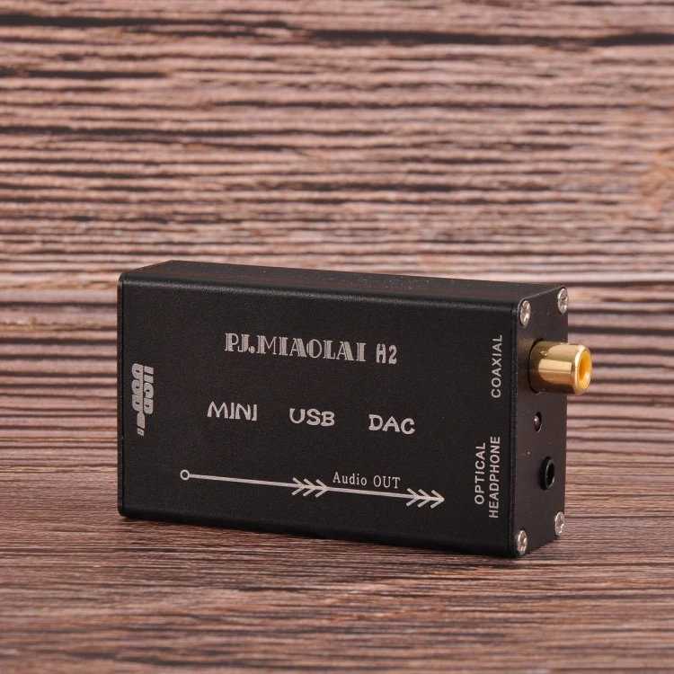 HIFI PCM2704 audio decoder computer external USB sound card to RCA audio / fiber / coaxial digital signal output