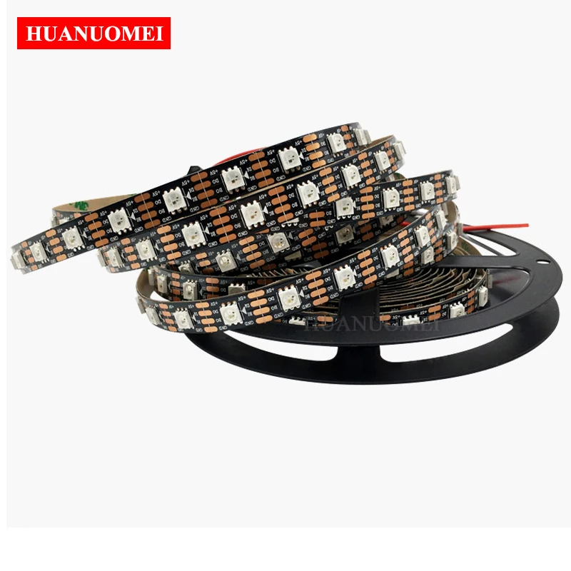 

5M 60LEDs/m WS2813B LED Strip WS2813 5050 SMD RGB Pixel Light Digital TV Neon Tape Black White PCB IP20 IP65 IP67 DC5V