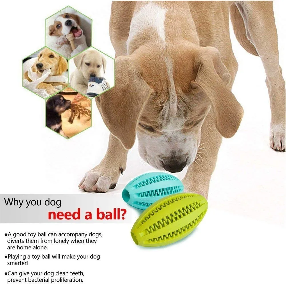 5/7/11cm Pet Dog Toys Extra-tough Rubber Jump Toy Interactive Elasticity Ball Dog Chew Toys For Dog Tooth Cleaning Treat Ball