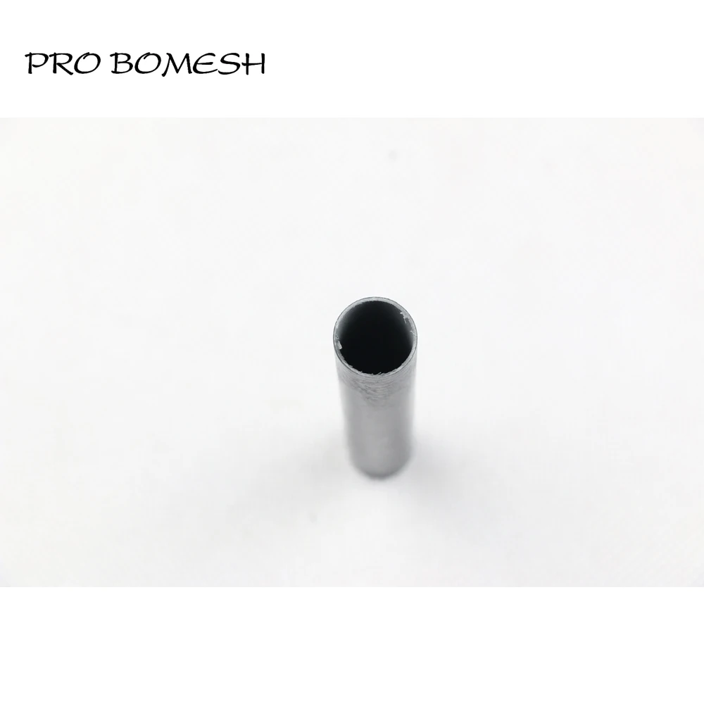 Pro Bomesh 5pcs/pack 100mm 90mm Normal Hollow Carbon Tube 3K Carbon Twill Tube For Reel Seat DIY Fishing Rod Component Repair