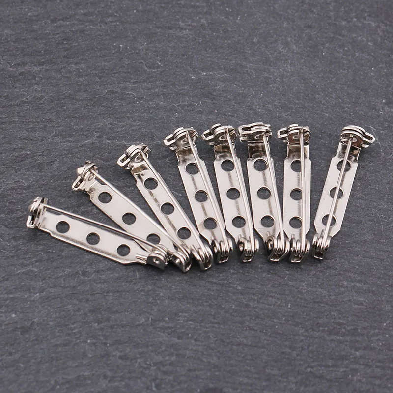 

10pcs Safety Pins Brooch base Jewelry Findings Accessory Making diy Jewelry Accessories Clothing Supplies Thickened brooch base