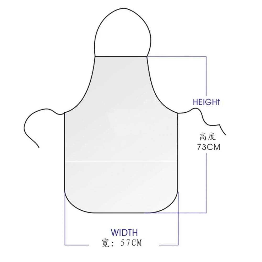 Funny Apron Chef Kitchen Apron for Man Women Dinner Party Cooking Apron Adult Baking Accessories Wholesale CWQ015