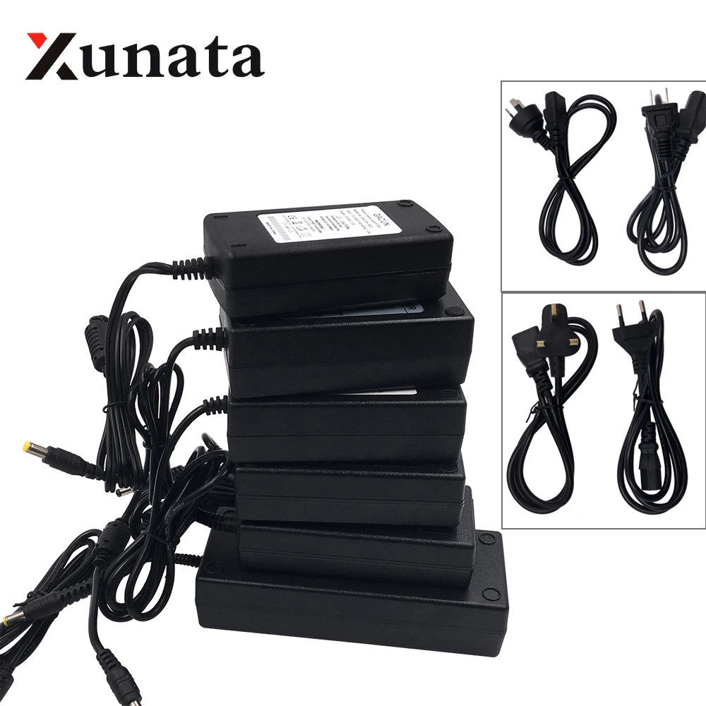 EU US AC110V 220V To DC24V Lighting Transformers Power Adapter Supply Driver Power Adapter For 5050 2835 LED Strip Lamp Light