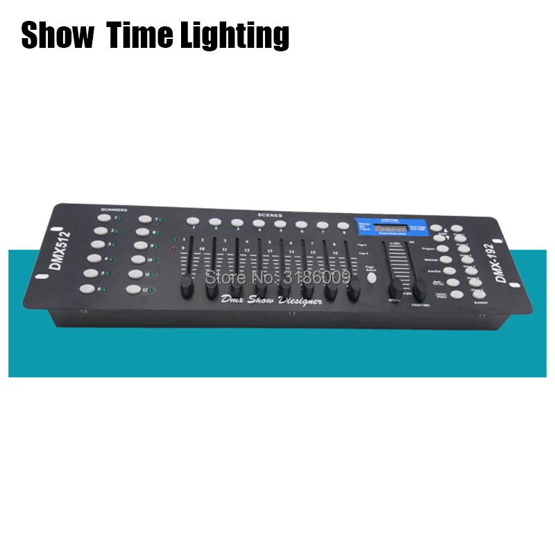 SHOW TIME 192 DMX Console Stage lighting Controller DMX-192 DMX-512 Moving head led par controller DMX Show Dieliquer