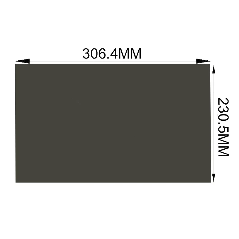 

Free Shipping!!! 10PCS/Lot New 15inch 4:3 135 degree 306.4*230.5MM Glossy LCD Monitor Film Polarized