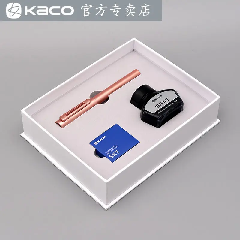 

Kaco SKy Baifeng Limit Edtion Color Student Practise Calligraphy Pen , Fountain Pen With Gift Box , Sac Pen With Ink