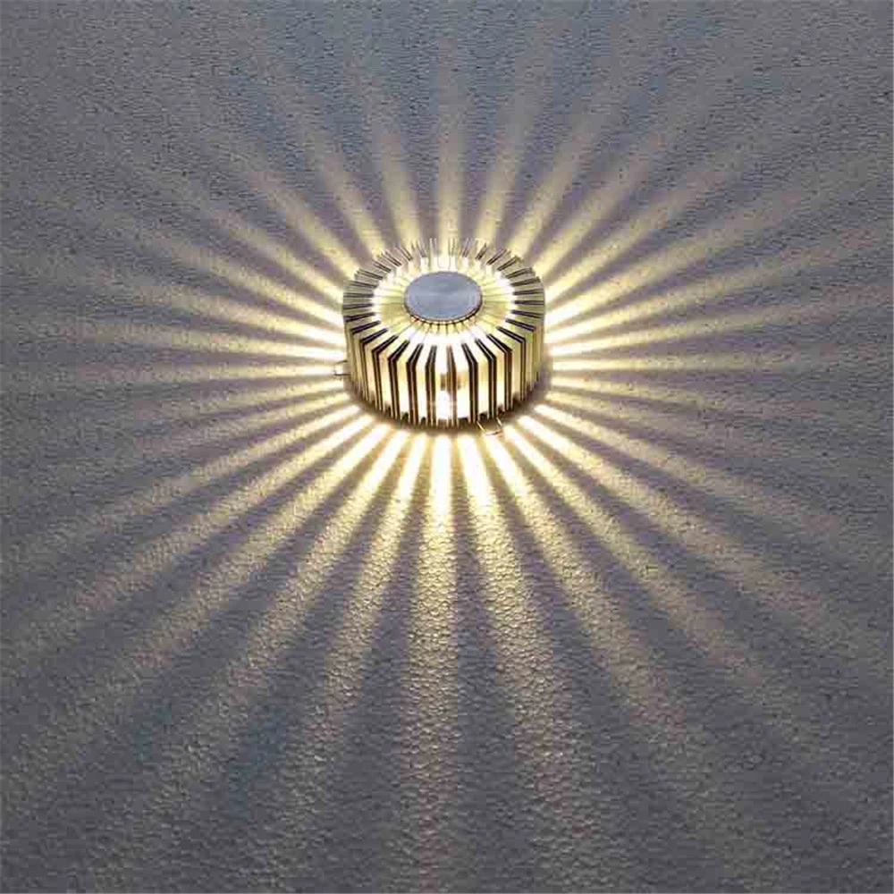 Sunflower Wall Lamp Modern LED Lighting  For Indoor Decoration Corridor Aisle Restaurant  AC85-265V