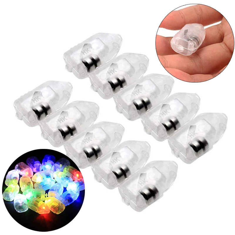 50PCS x Waterproof LED Paper Lantern Balloon Light For Wedding Party Decor