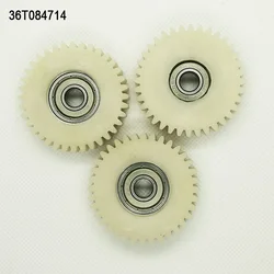 3PCS 36 Teeth 47mm PA66 Nylon Plastic 8mm Bearing 14mm Thickness For Electrical Bike Motor Bicycle Clutch Gearbox Gears