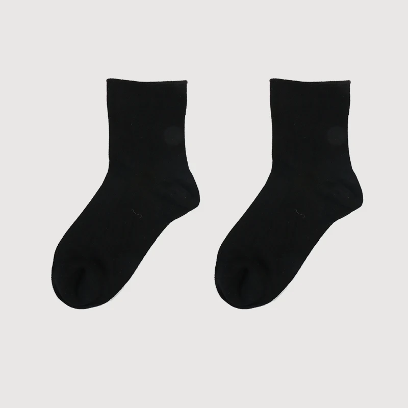 DONG AI bamboo fiber socks plain women's colorful socks hand linking soft Socks silky strong moisture absorption Sock