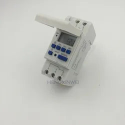 AHC15A Program Digital Timer Switch Din Rail Mounting THC15A Tp8a16 Microcomputer Time Relay Repeat Programs With 8 ON/OFF