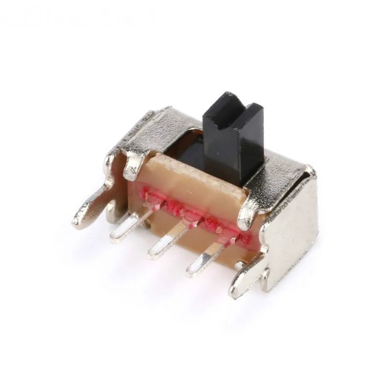 20Pcs Interruptor on-off mini Slide Switch SK12D07VG3 3pin 1P2T 2 Position High quality toggle switch Handle length:3MM