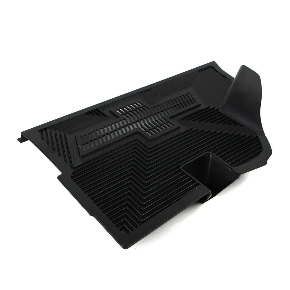 Car Passanger Fuse Cover Protective For Chevrolet Chevy Equinox 2018 ABS Black Interior Protector
