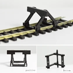 Modèle d'arrêt de bord de chemin de fer, échelle 1:87, 00-Train, chemin de fer 02/10/2018, pare-chocs de voie, pompe, diorama de construction, accessoires de scène