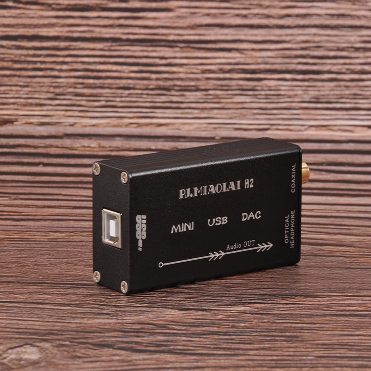 HIFI PCM2704 audio decoder computer external USB sound card to RCA audio / fiber / coaxial digital signal output