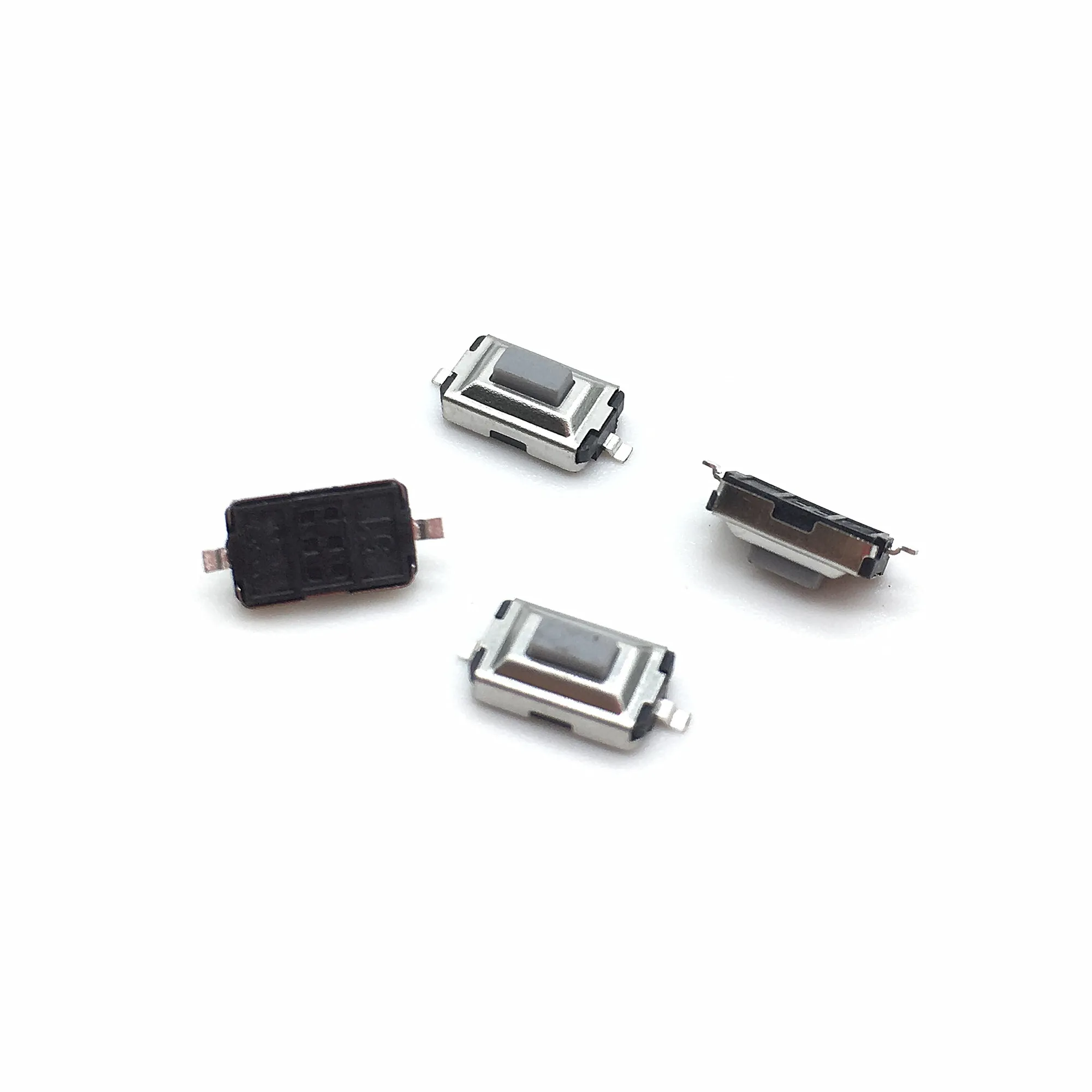 50Pcs High Quality 3*6*2.5mm 3*6*2.5H 3x6x2.5mm SMD White Red Gray Push Button Switch Microswitch Tact Switch