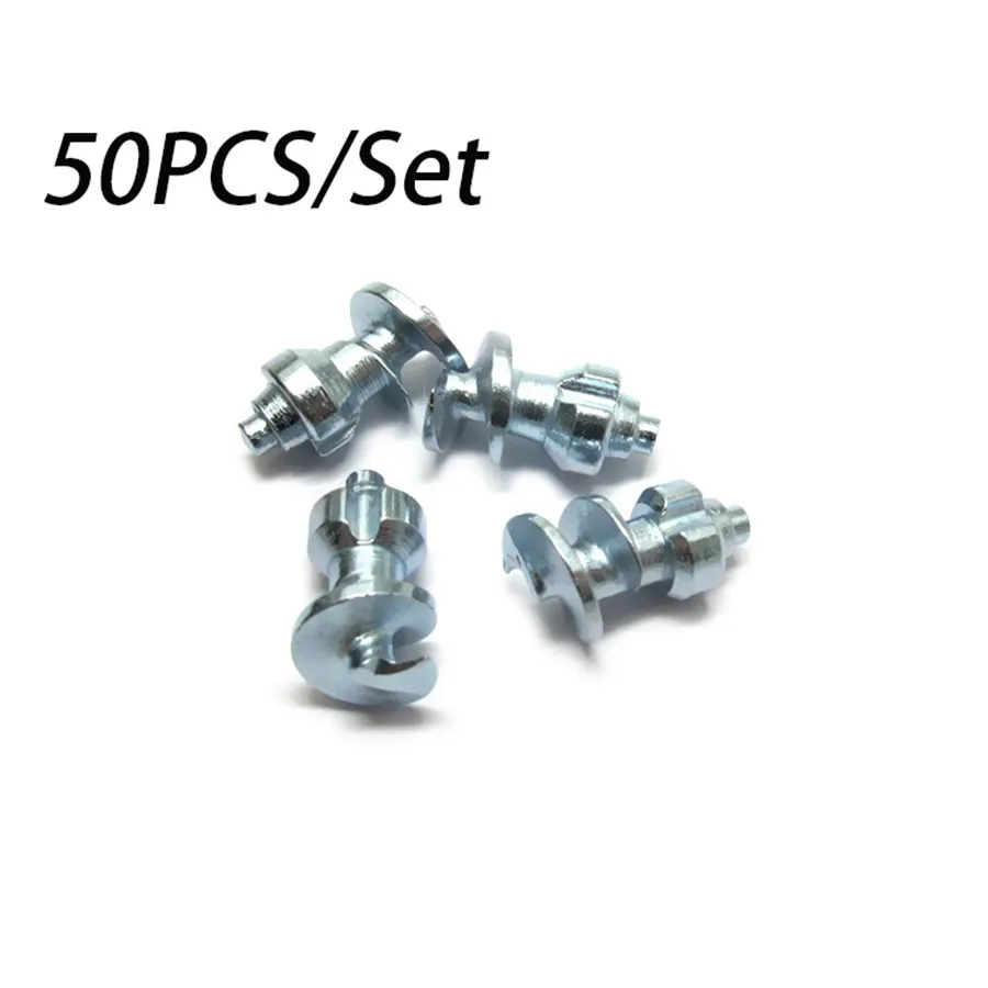 50pcs/lot 15.2x9mm Car Bike Motorcycle Wheel Tires Studs Screw Snow Spikes Chains Grip Winter with Install Sleeve Tool