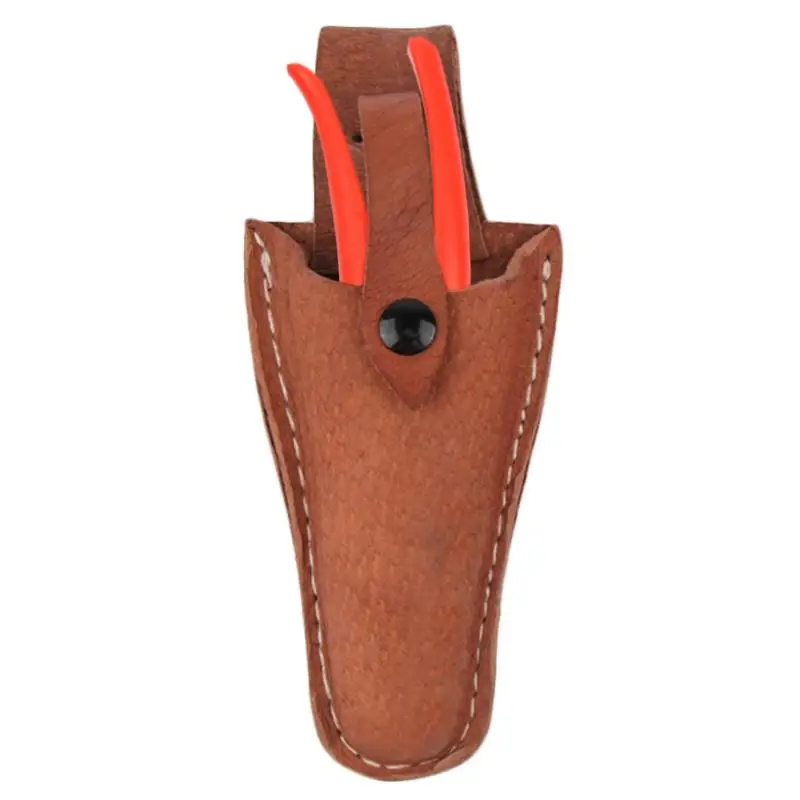 Scissors Cover Leather Hardware Storage Bag Fruit Branch Scissors Protective Cover