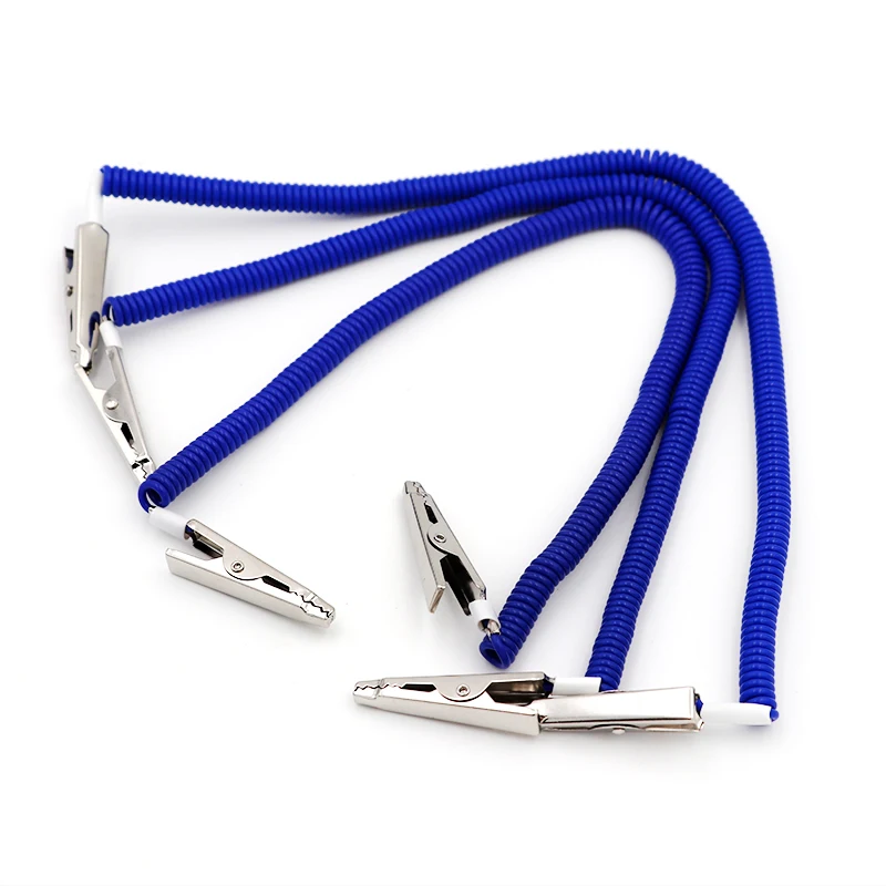 3pcs Dental Scarf Clip Oral Supplies Dental Bib Clips Chain Napkin Holder Spring Rope Dentist Lab Material