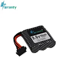 Oryginalna bateria 9.6V 800mAh akumulator litowo-jonowy do 9115 9116 S911 S912 wysokiej mocy zdalnie sterowana ciężarówka RC samochód 9.6v bateria 16500 6P-SM wtyczka