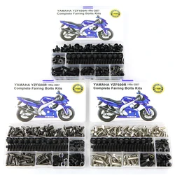 Fit For Yamaha YZF600R YZF-600R 1996-2007 Motorcycle Complete Full Fairing Bolts Kit Clips Screws Steel