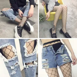 SEXY women high waist fishnet stocking fishnet club tights panty knitting net pantyhose trouser mesh lingerie tt016 1pcs/lot